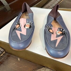 Stylish Fendi Loafers with Fun Design